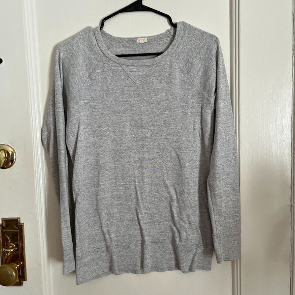 J. Crew Tops - J.Crew Cotton Long Sleeve Tee XS